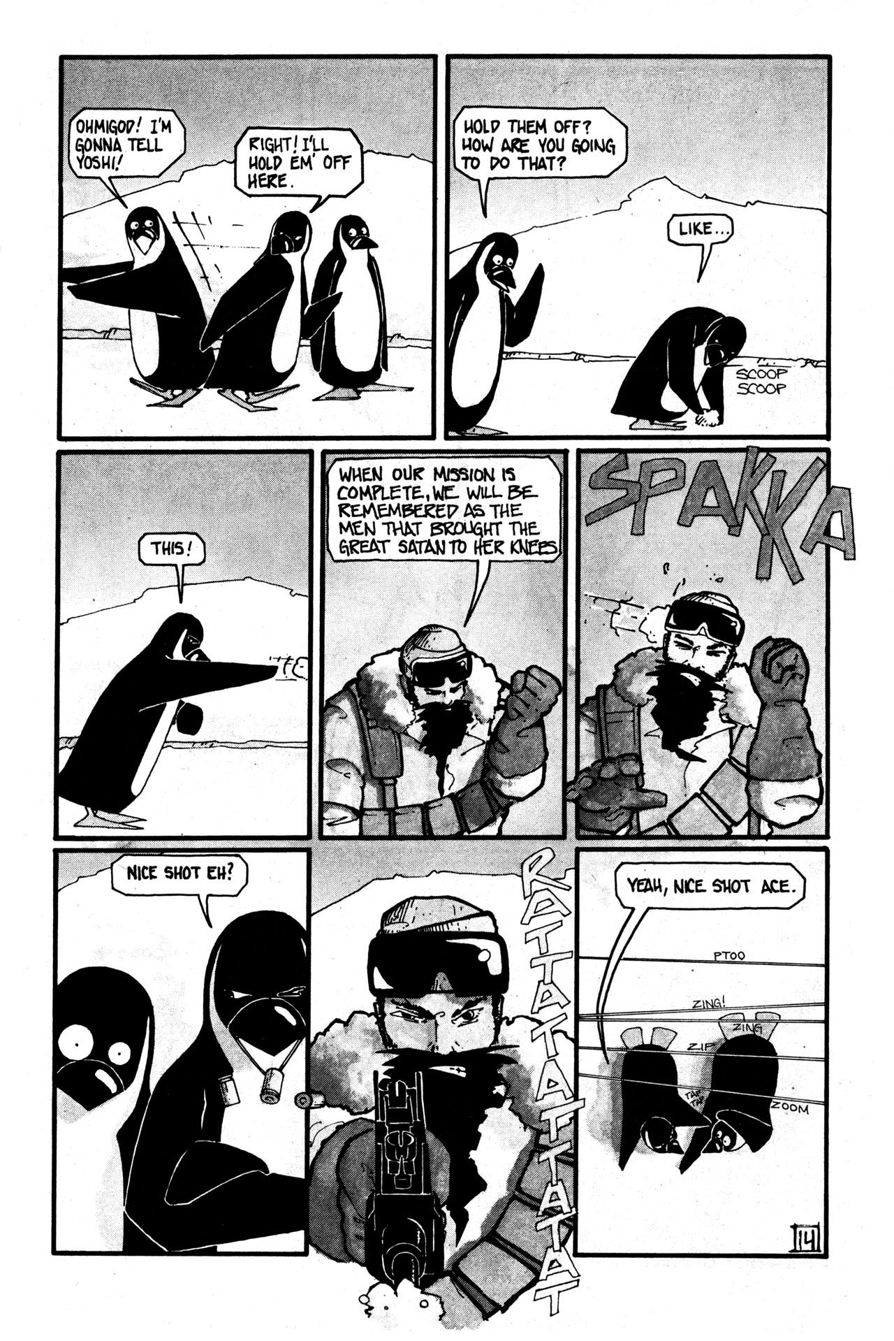 Read online Samurai Penguin comic -  Issue #2 - 16