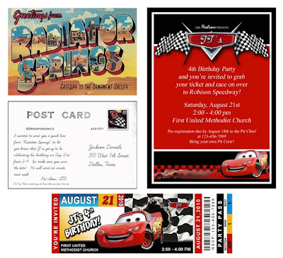 Paper Perfection: Cars Birthday Party Printables