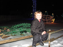 Kyler at Zoo lights