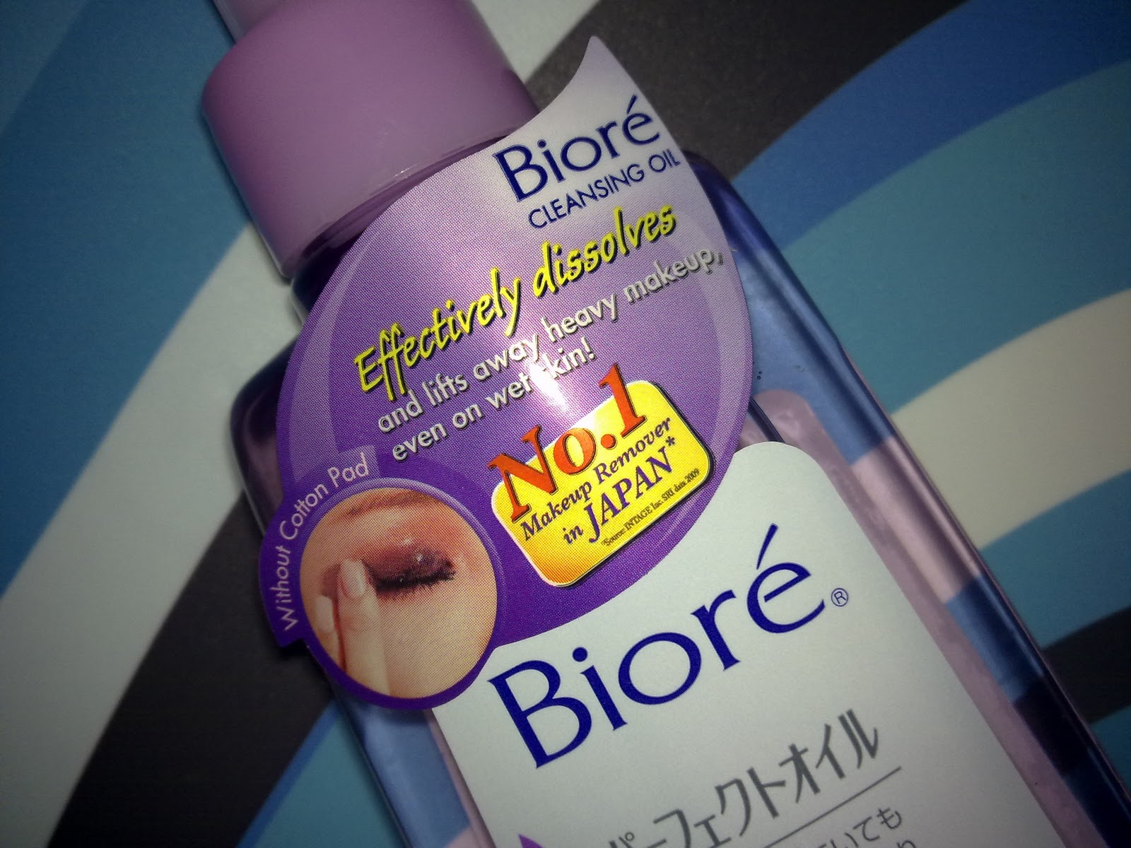 Beauty and A Girl Review Biore Cleansing Oil Removes Makeup and