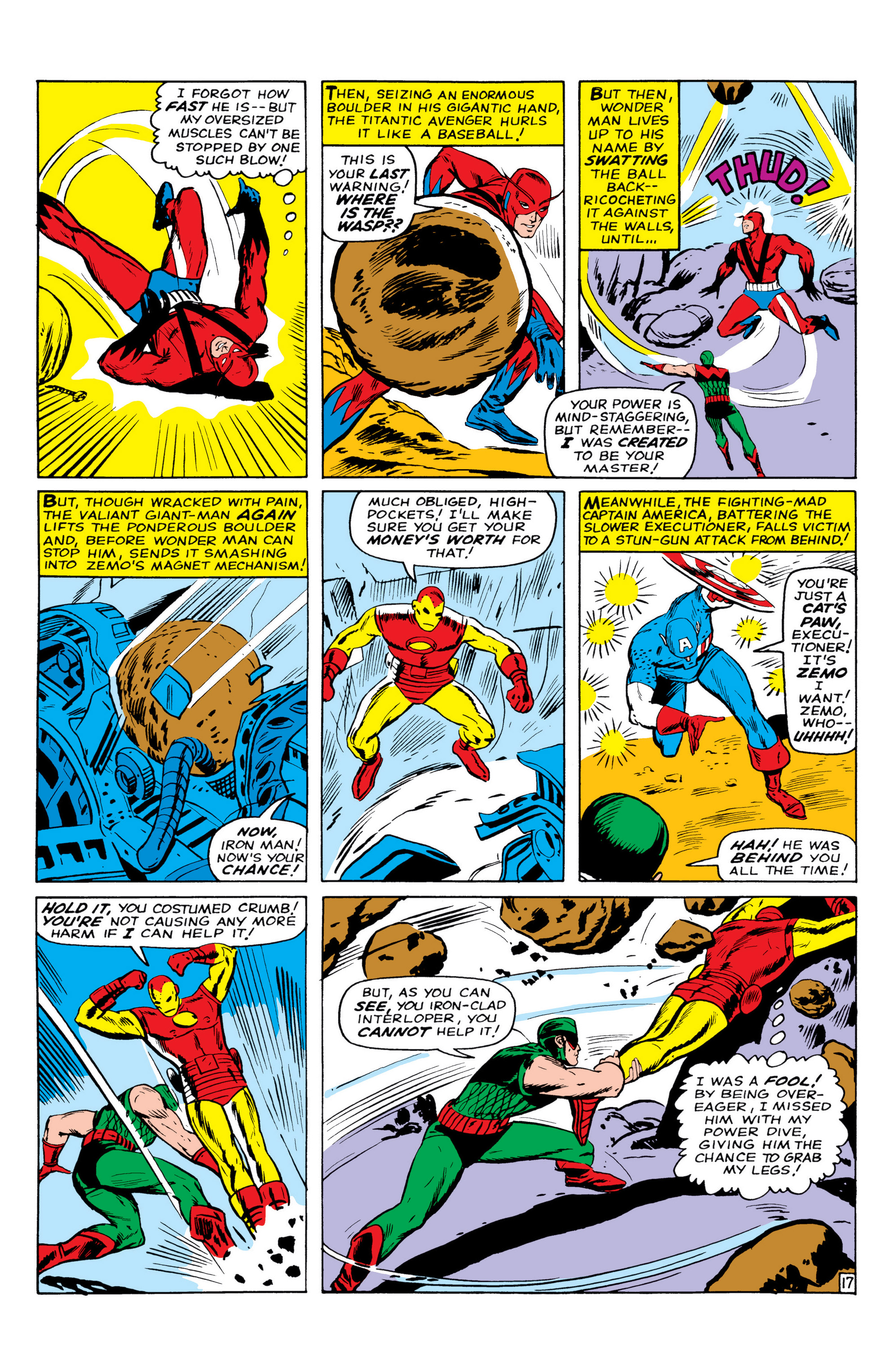 Read online Marvel Masterworks: The Avengers comic -  Issue # TPB 1 (Part 2) - 112