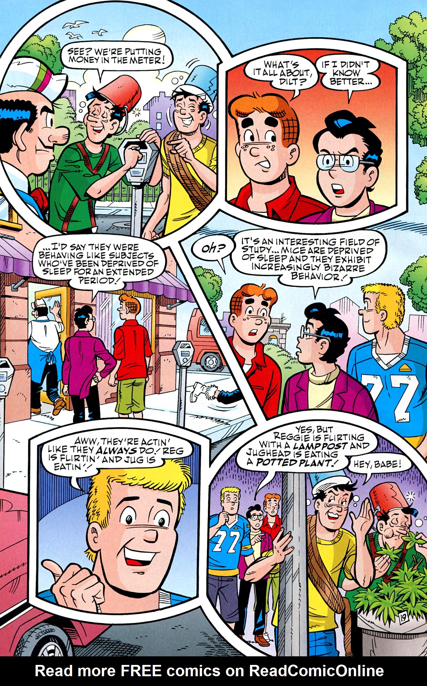 Read online Archie's Pal Jughead Comics comic -  Issue #211 - 28