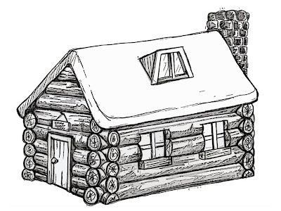 n-birch0710-dp: log cabin