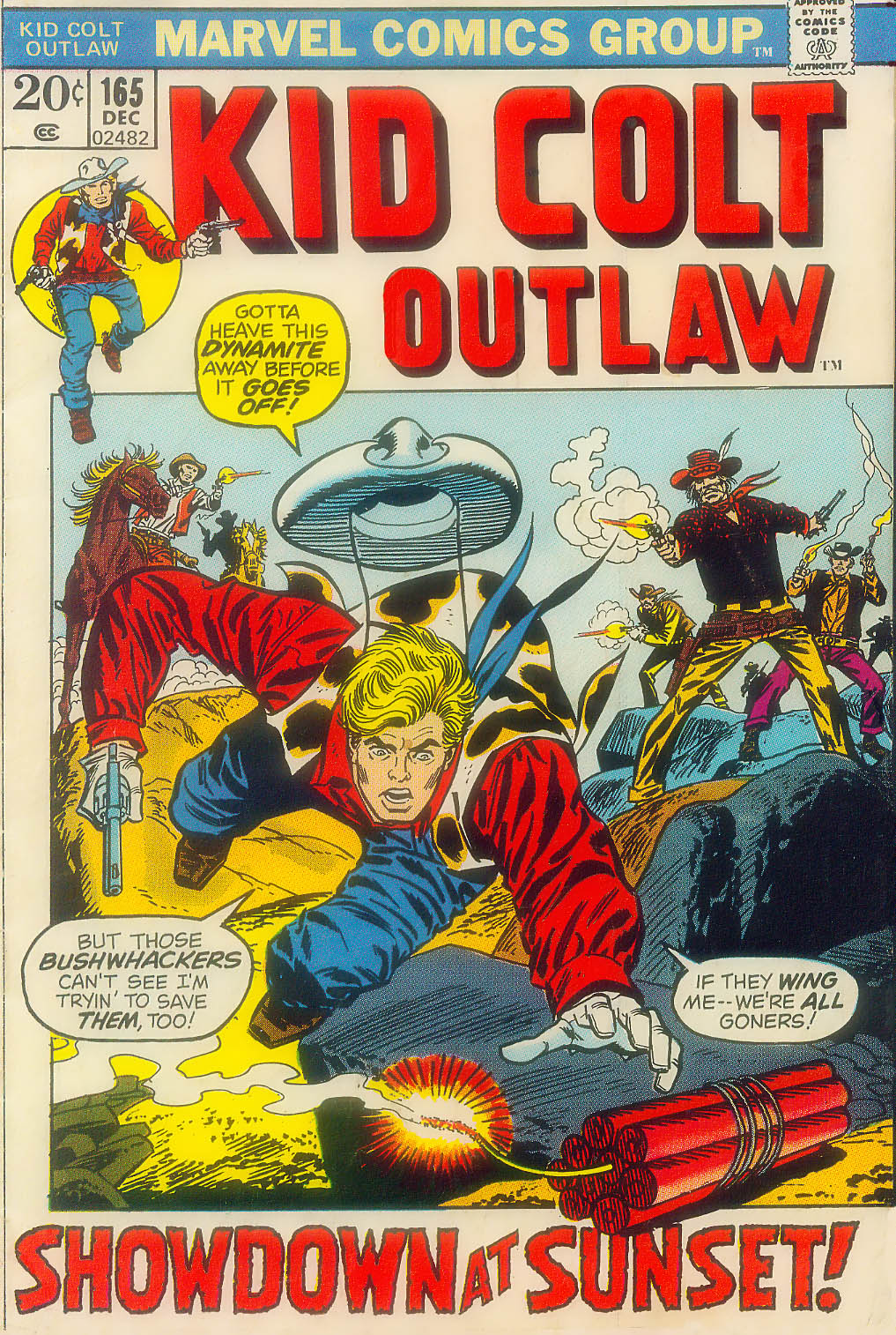 Read online Kid Colt Outlaw comic -  Issue #165 - 1