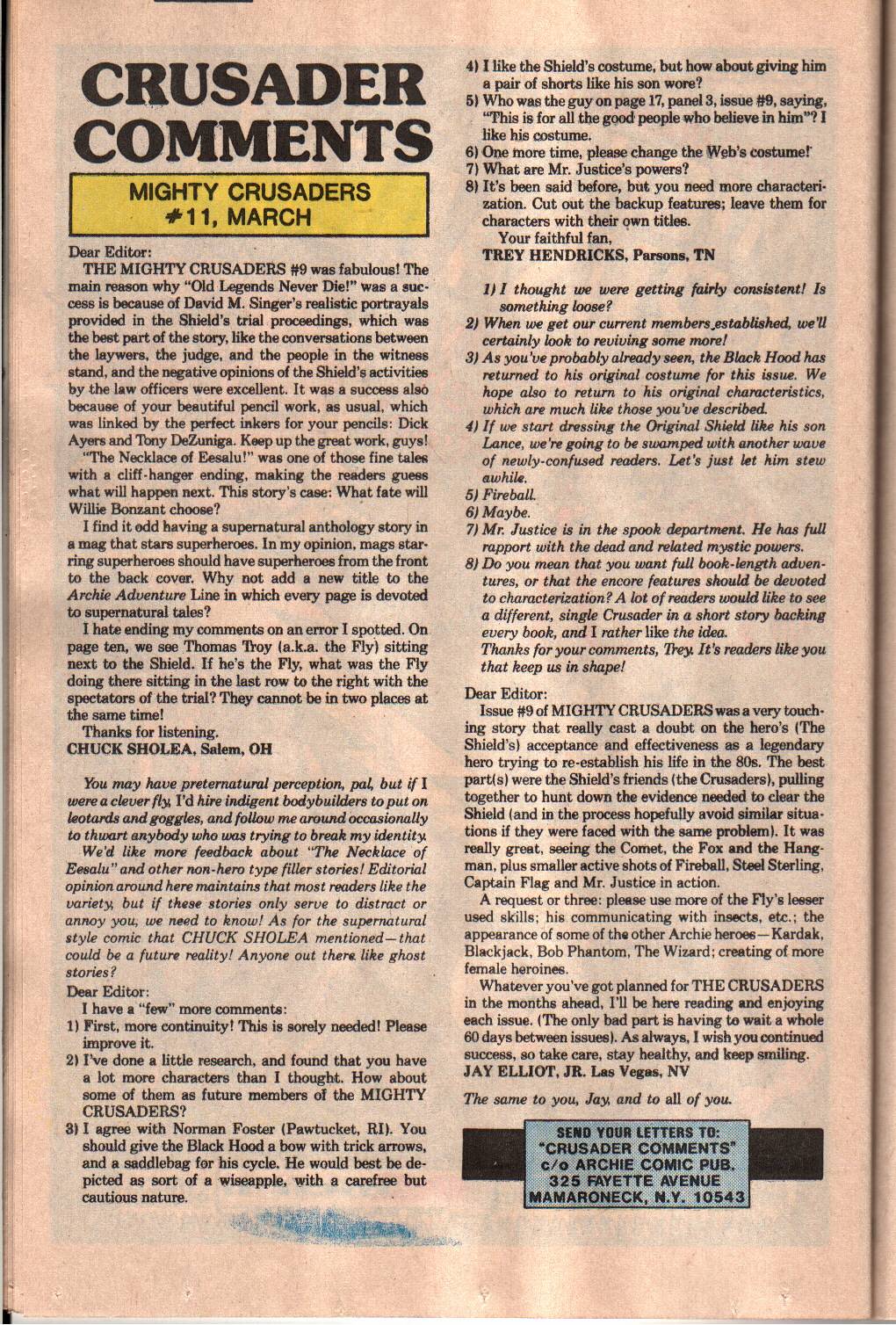 Read online The All New Adventures of the Mighty Crusaders comic -  Issue #11 - 23