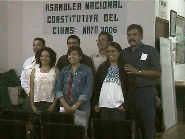 Asamblea constitutiva de CIHMS A.C., 27 de mayo de 2006