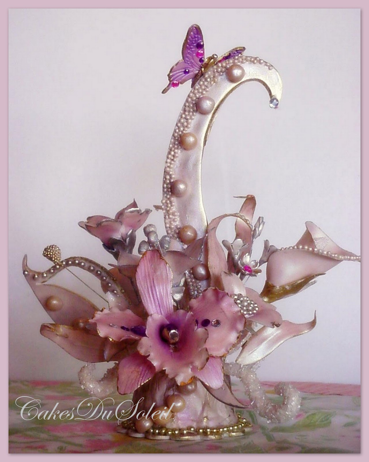 Art Nouveau Cake Topper Art Nouveau Cake Topper