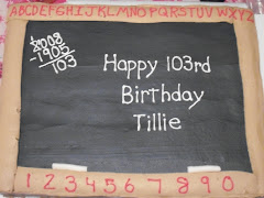Chalkboard Cake