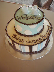 Baby Boy Shower Cake