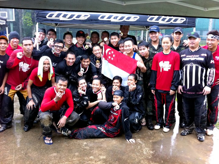 Paintball in Singapore 101 Results of Red Dynasty Rookie Challenge