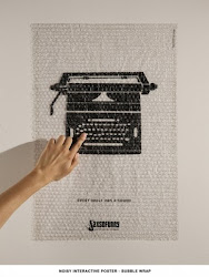 interactive poster typewriter designs context