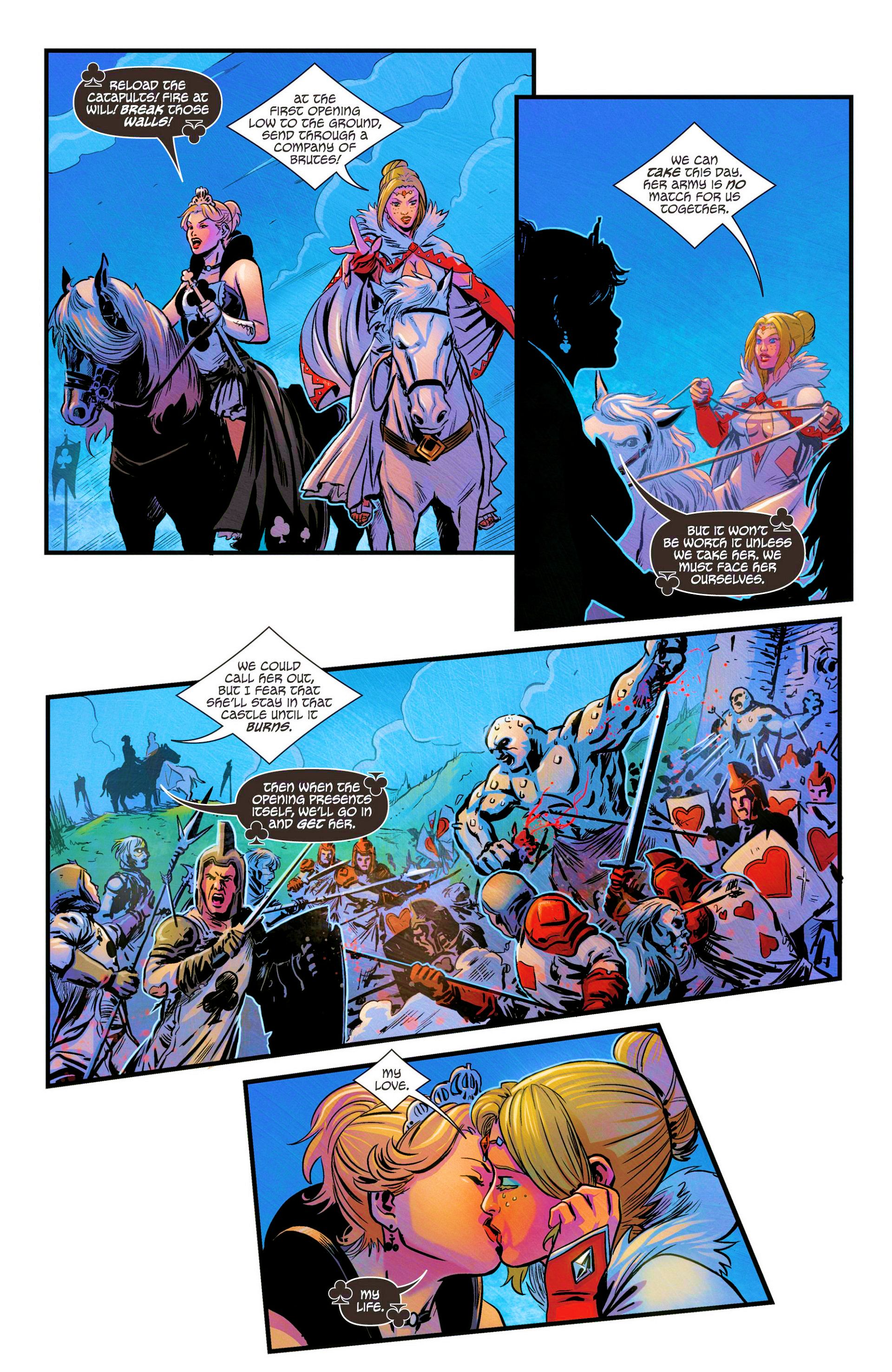 Read online Grimm Fairy Tales presents Wonderland: Clash of Queens comic -  Issue #5 - 7