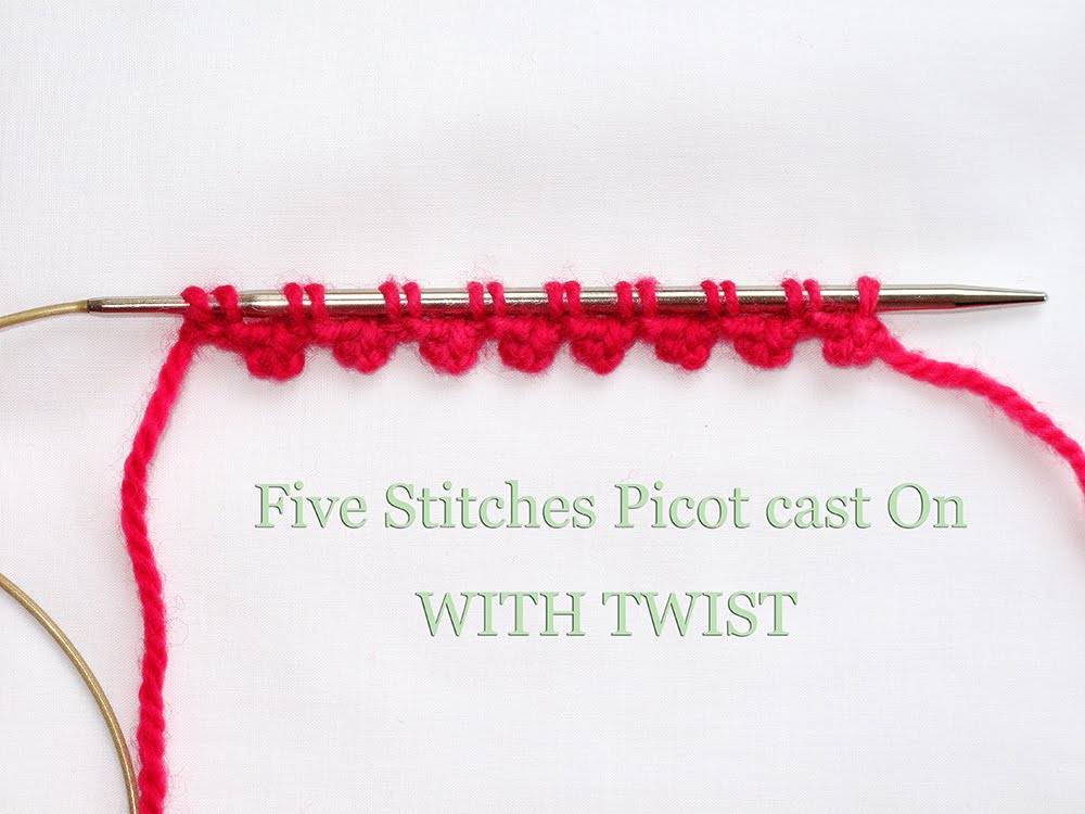 Heidi Bears The Pretty Picot Cast On...a Tutorial