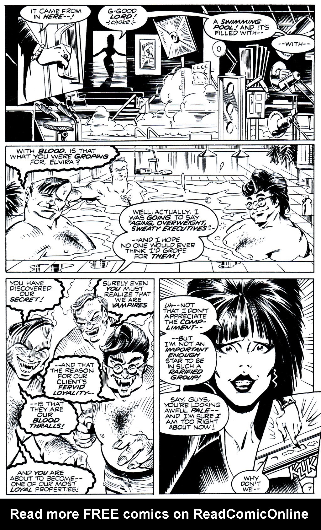 Read online Elvira, Mistress of the Dark comic -  Issue #9 - 29