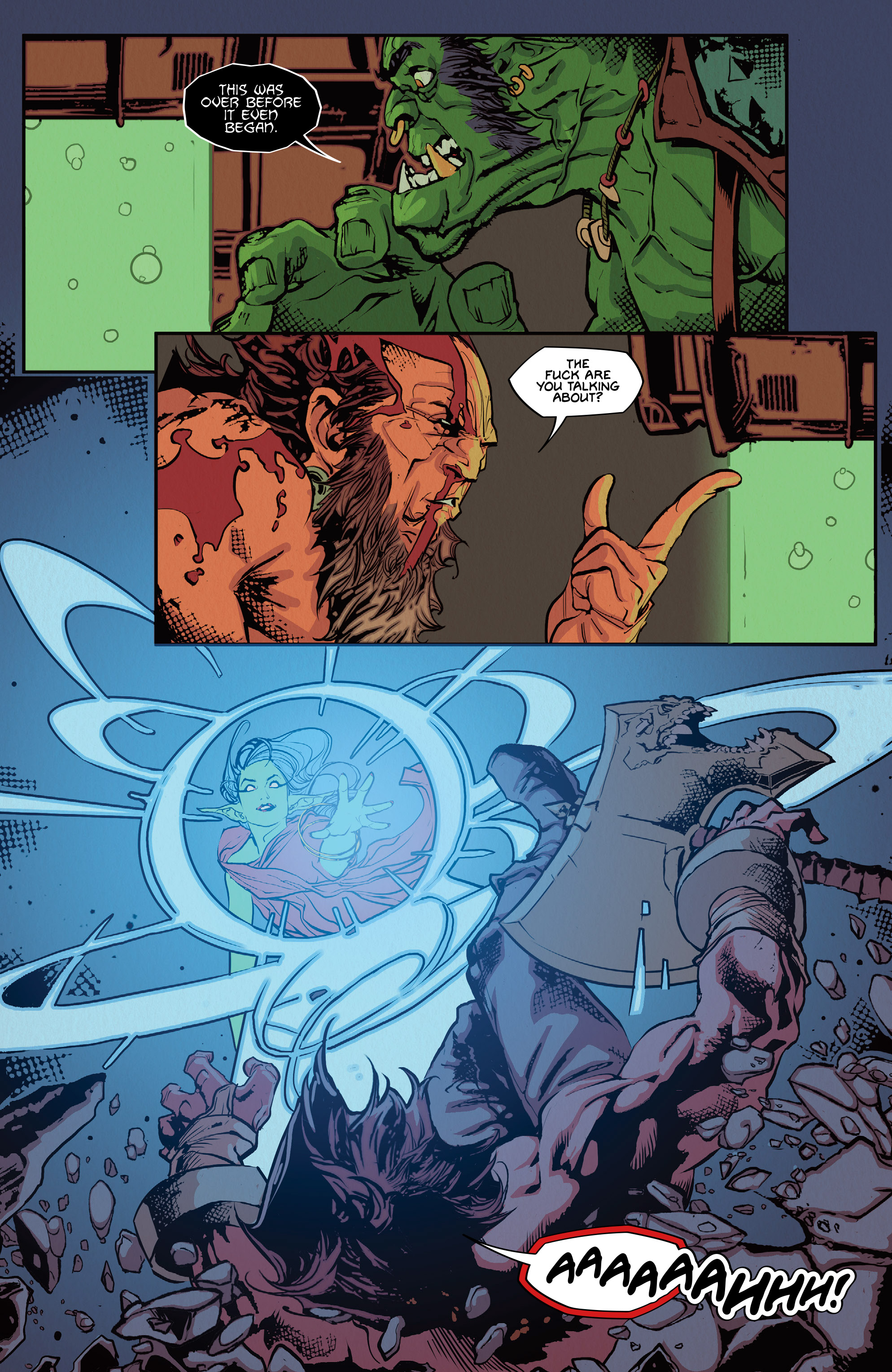 Read online Barbaric: Axe to Grind comic -  Issue #3 - 26