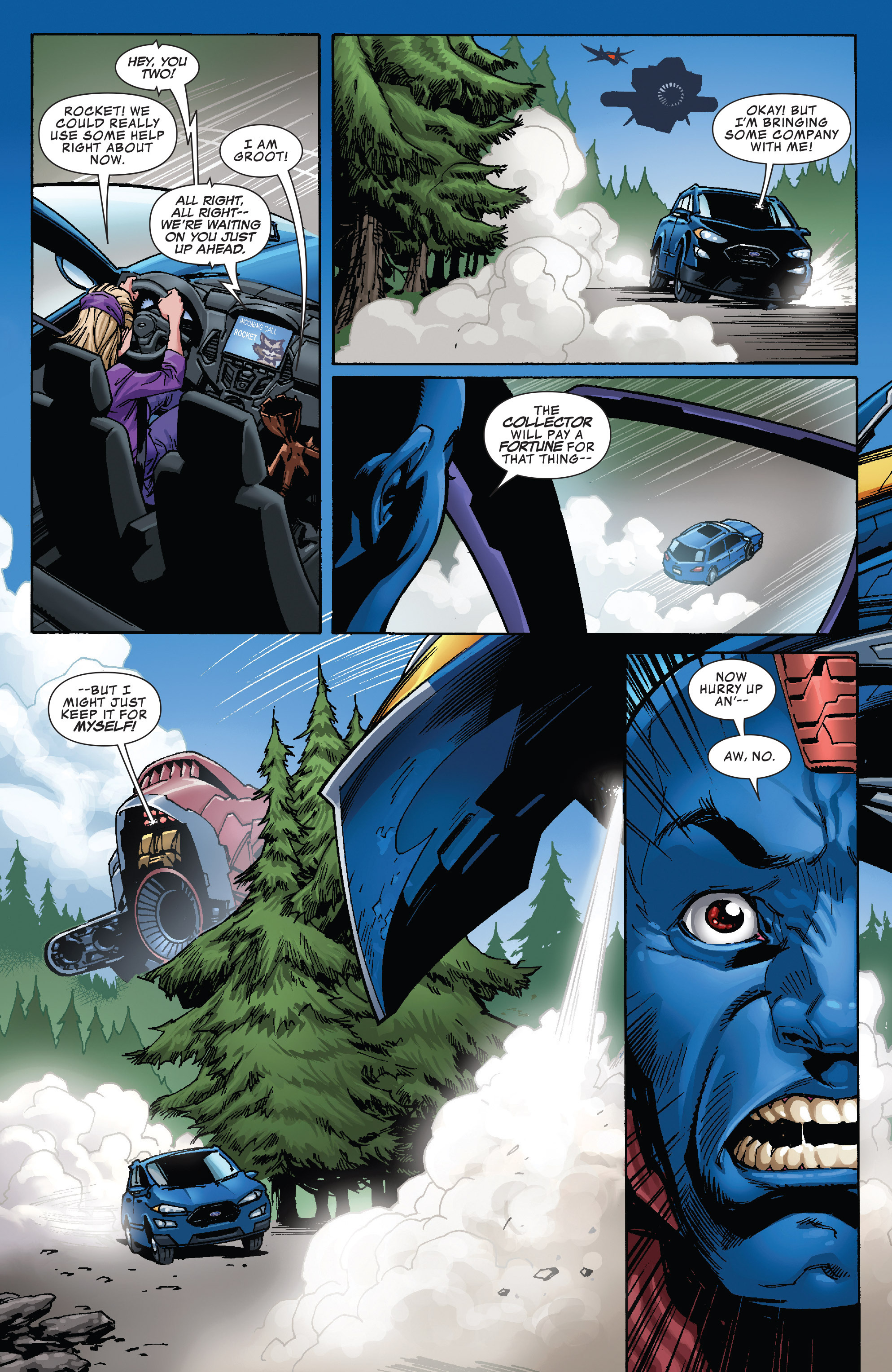 Read online Guardians of the Galaxy: EcoSport Adventure comic -  Issue # Full - 5