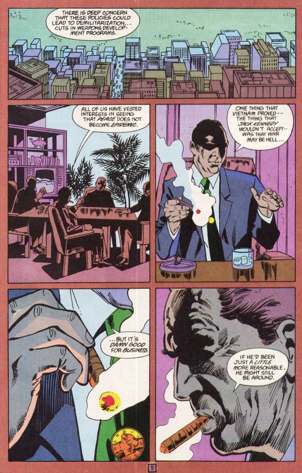 Green Arrow (1988) issue 24 - Page 5