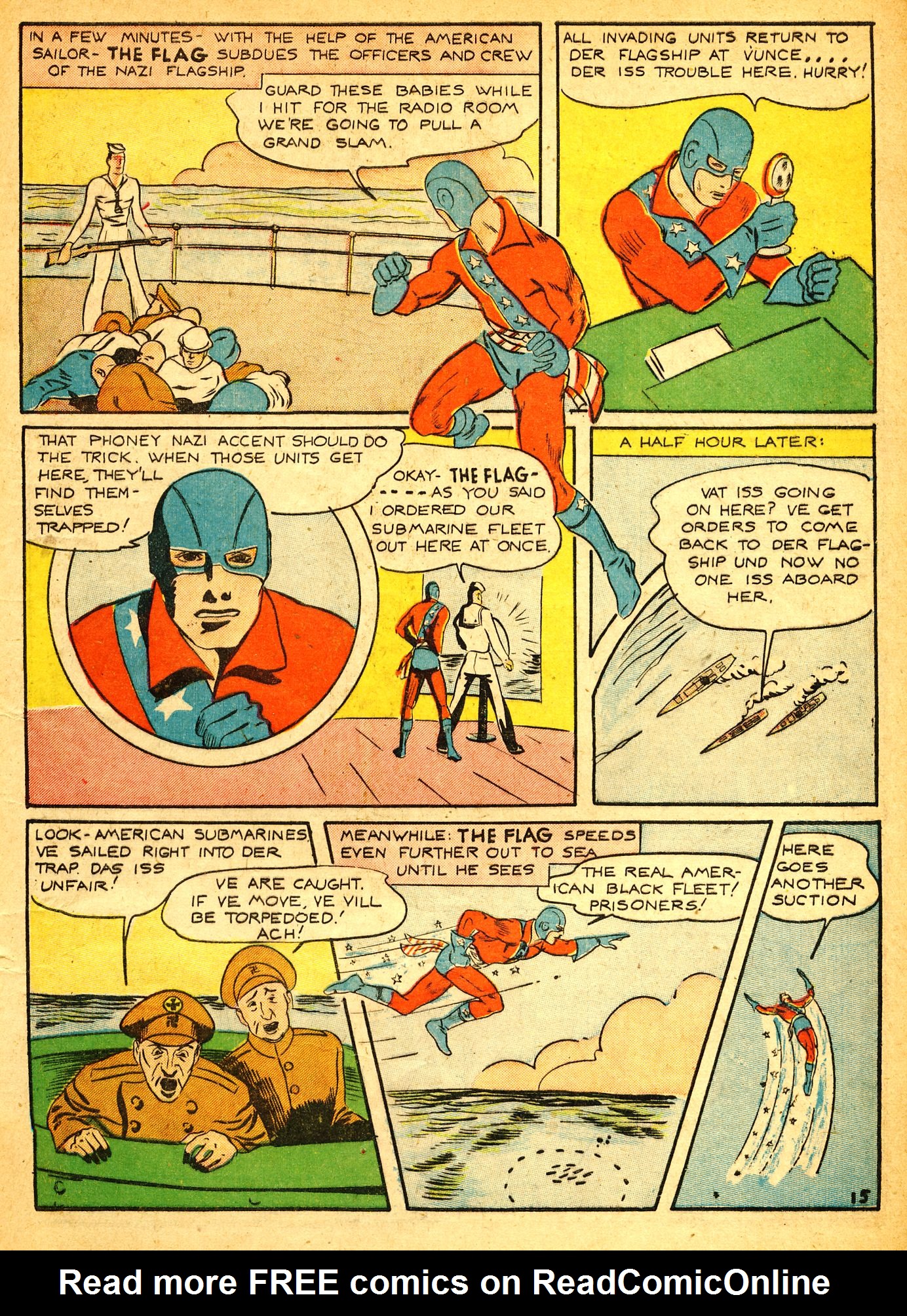 Read online Our Flag Comics comic -  Issue #2 - 16