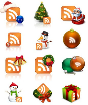 Christmas RSS Icons