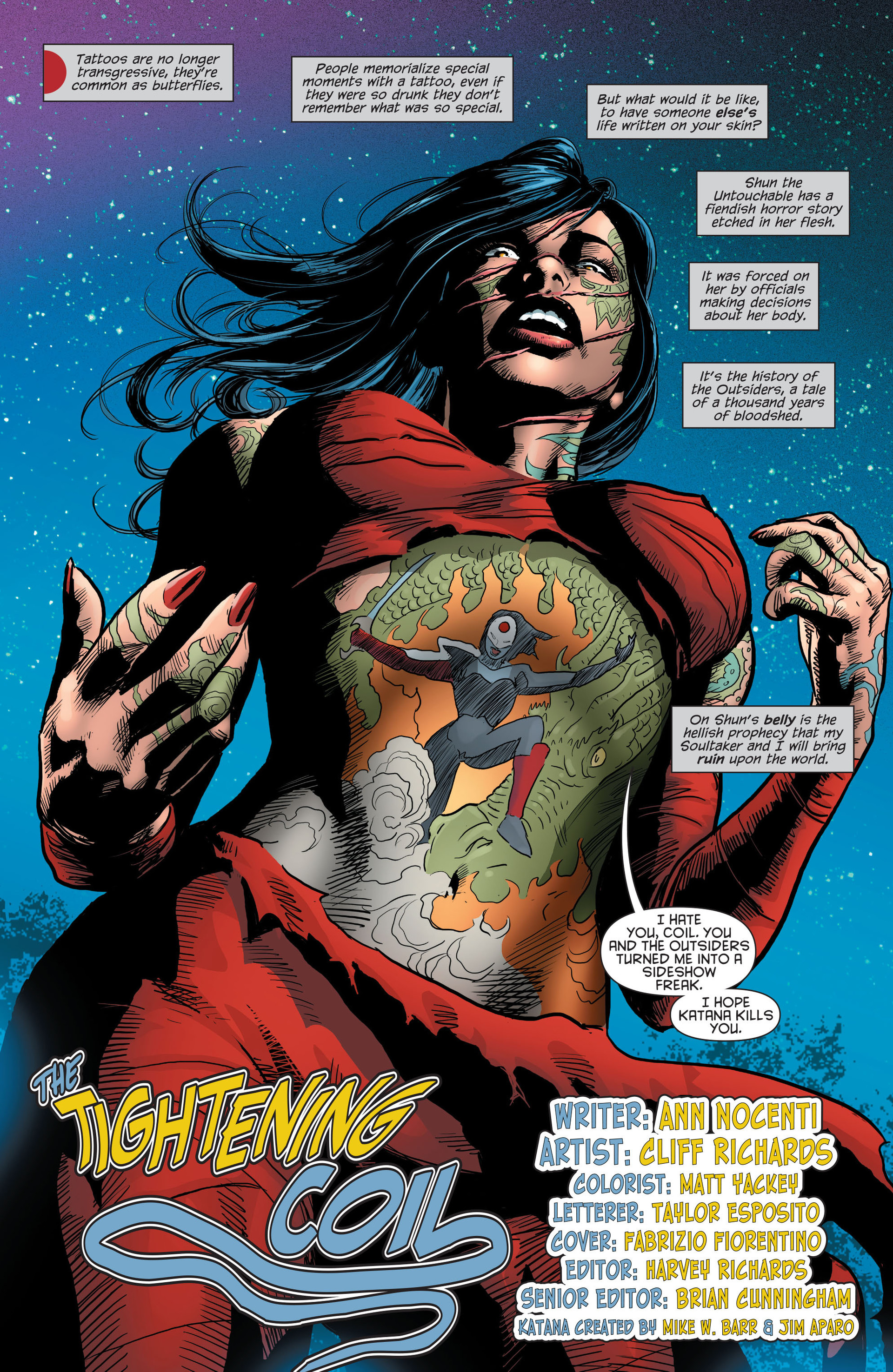 Read online Katana comic -  Issue #8 - 2