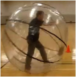big bubble for human