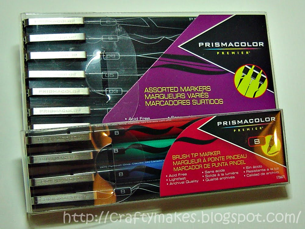 Prismacolor Premier Fine Line Markers, Assorted Colors - 8 pack