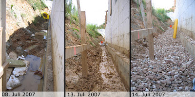 Bautagebuch Birgit Thomas Juli 2007