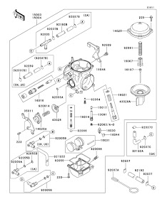 Kawasaki KLR250: Kawasaki KLR 250 Carb Cleaning Information