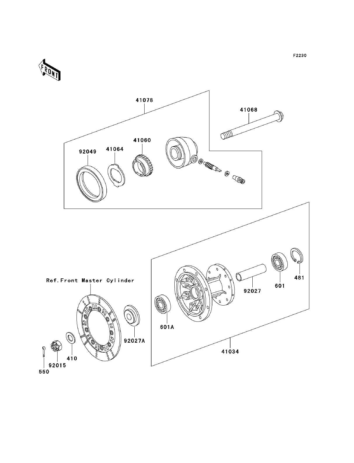 Kawasaki KLR250: Kawasaki KLR250 Parts Diagrams