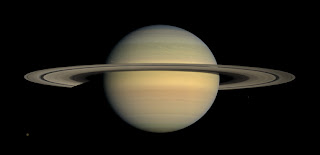 Cassini's view of Saturn.
