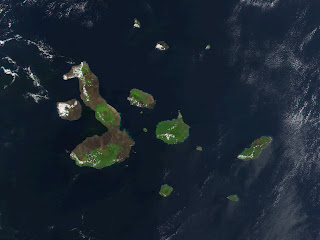 The Galapagos Islands were created by volcanic eruptions and have gone relatively untouched by humans over the past few millennia.