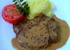This clip was already been posted on the site when nosotros starting fourth dimension started Steak au Poivre  “Pepper Steak”