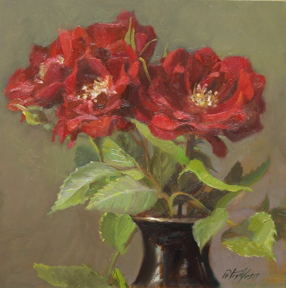 Daily Painting Practice Daily Painting Practice Red Roses