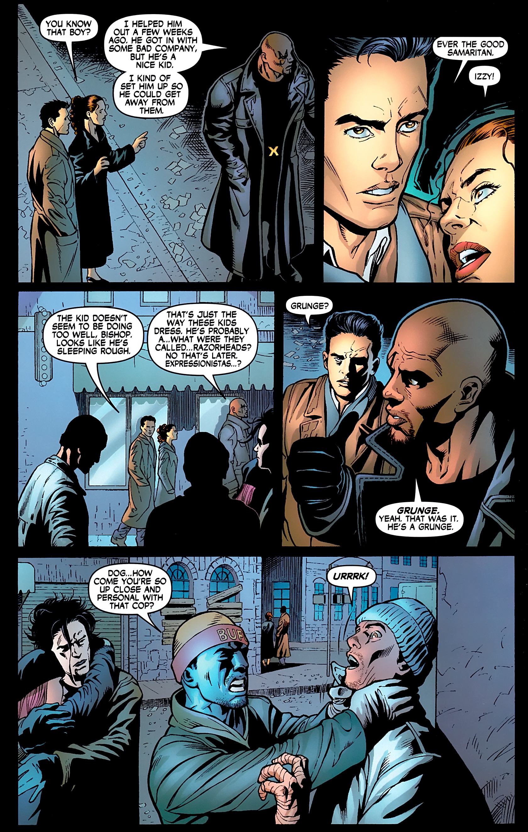 Read online District X comic -  Issue #7 - 17