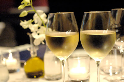 white wines at Marea