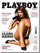 Liliana Queiroz capa Playboy Setembro