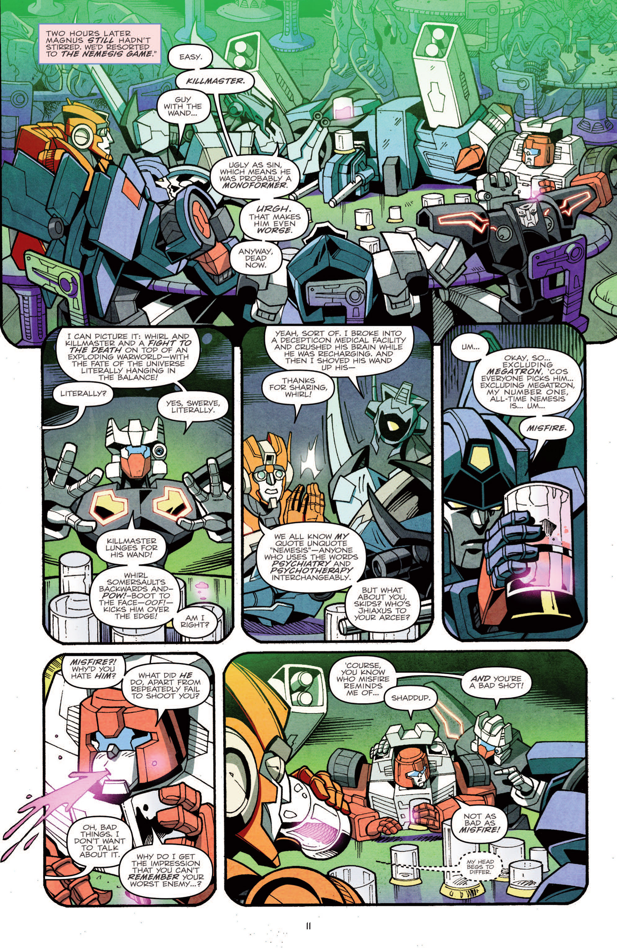 Read online The Transformers: More Than Meets The Eye comic -  Issue #13 - 14