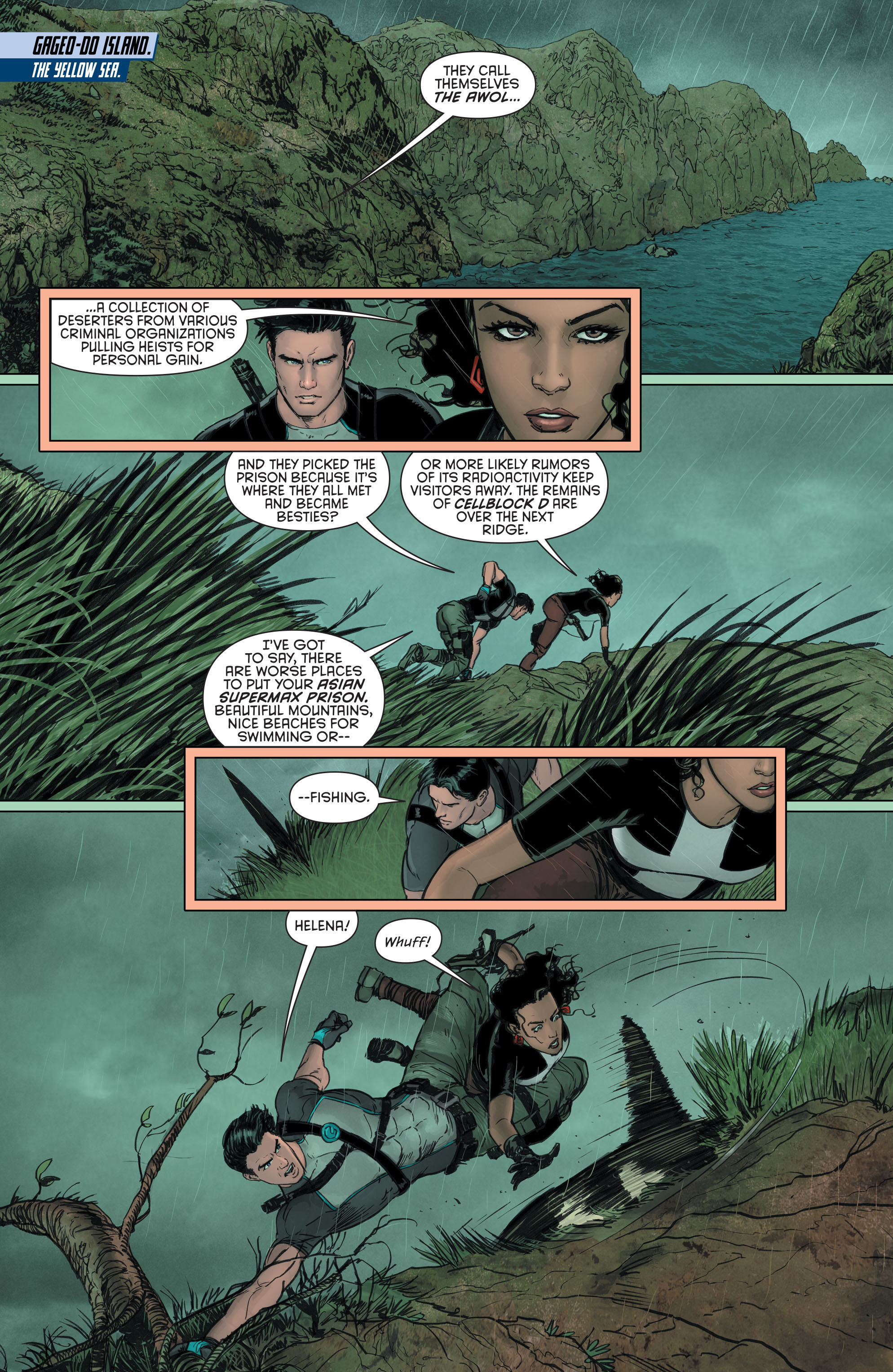 Read online Grayson comic -  Issue #6 - 2