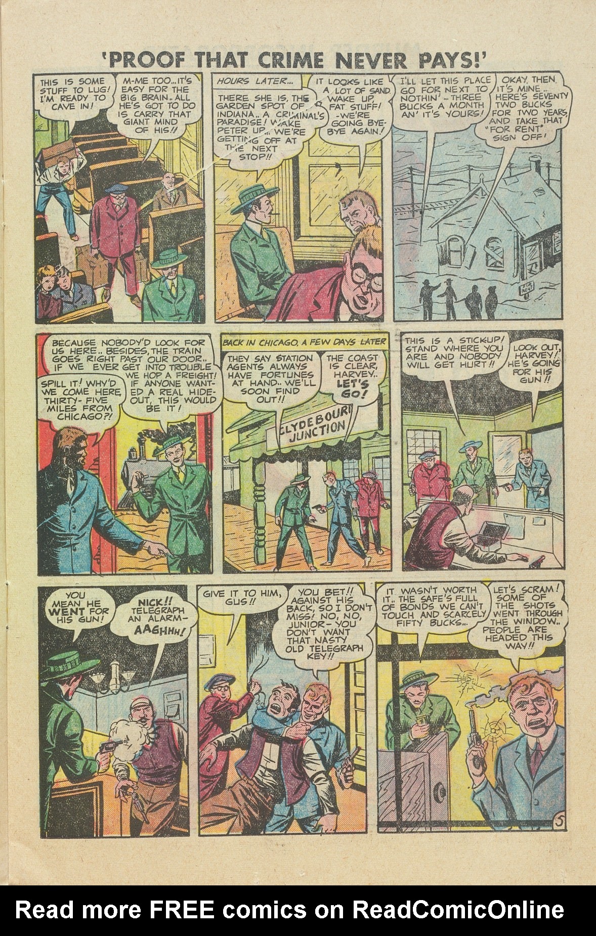 Read online Murder Incorporated (1948) comic -  Issue #13 - 15