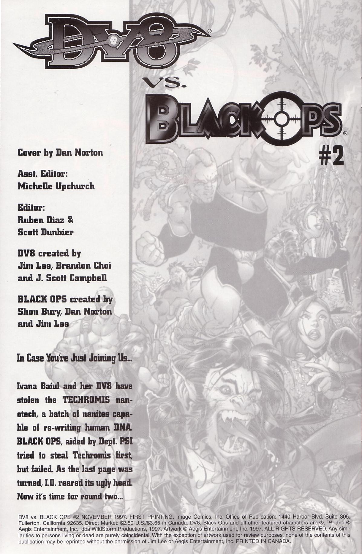 Read online DV8 vs. Black Ops comic -  Issue #2 - 2