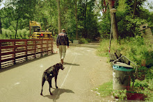 A boy and his dog are never parted