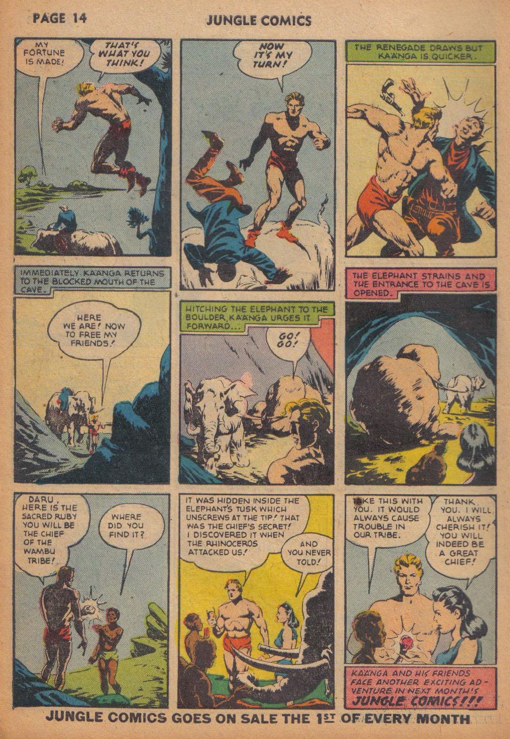 Read online Jungle Comics comic -  Issue #29 - 15