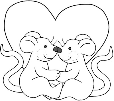 Desenhos de Ratinhos para colorir e imprimir - Pinte Online
