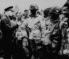 General Eisenhower gives the order of the day "Full Victory-- Nothing Else"