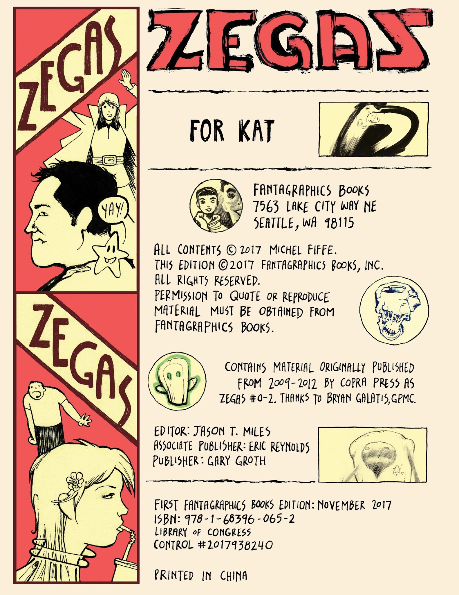 Read online Zegas comic -  Issue # TPB - 3