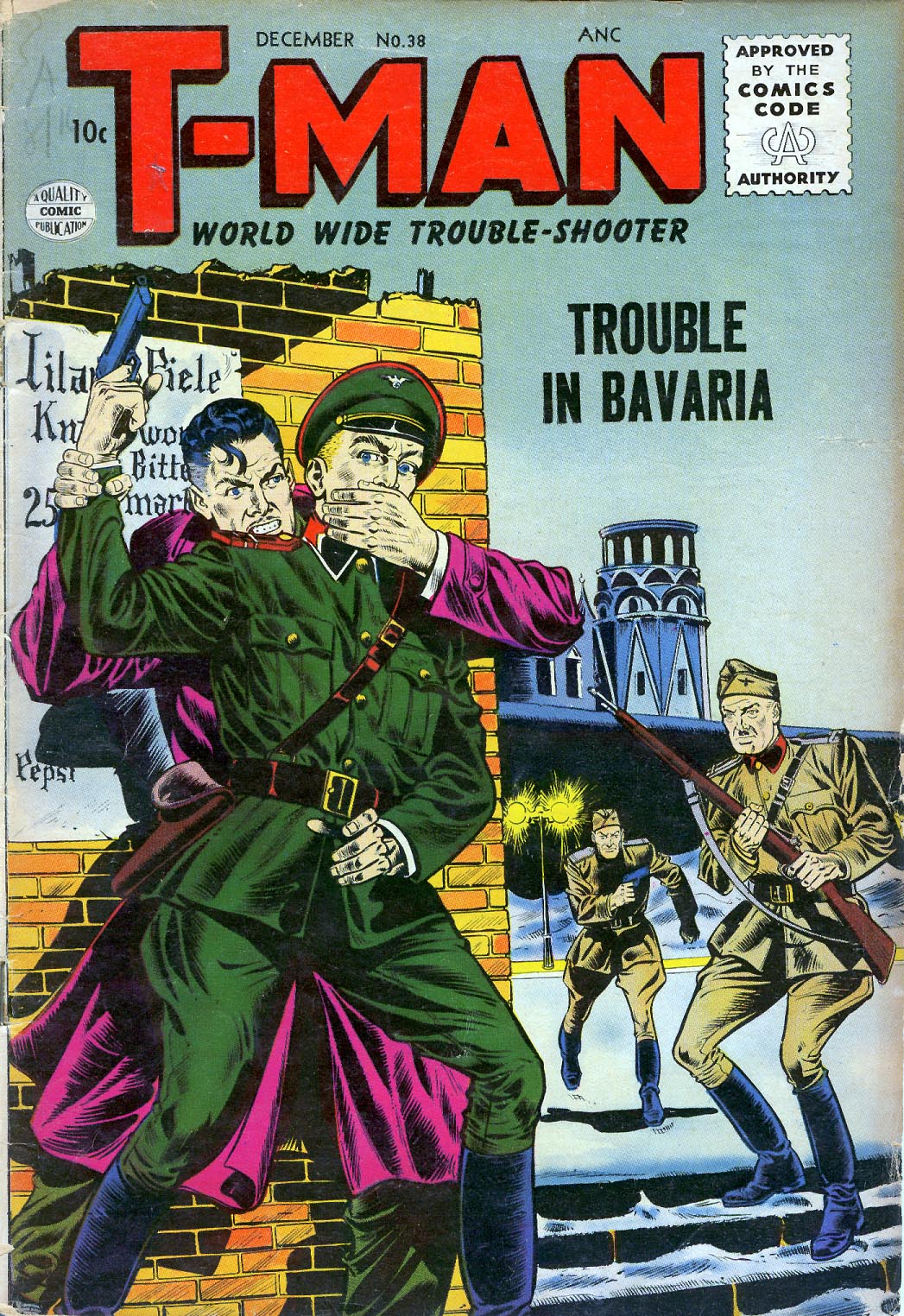 Read online T-Man: World Wide Trouble Shooter comic -  Issue #38 - 1