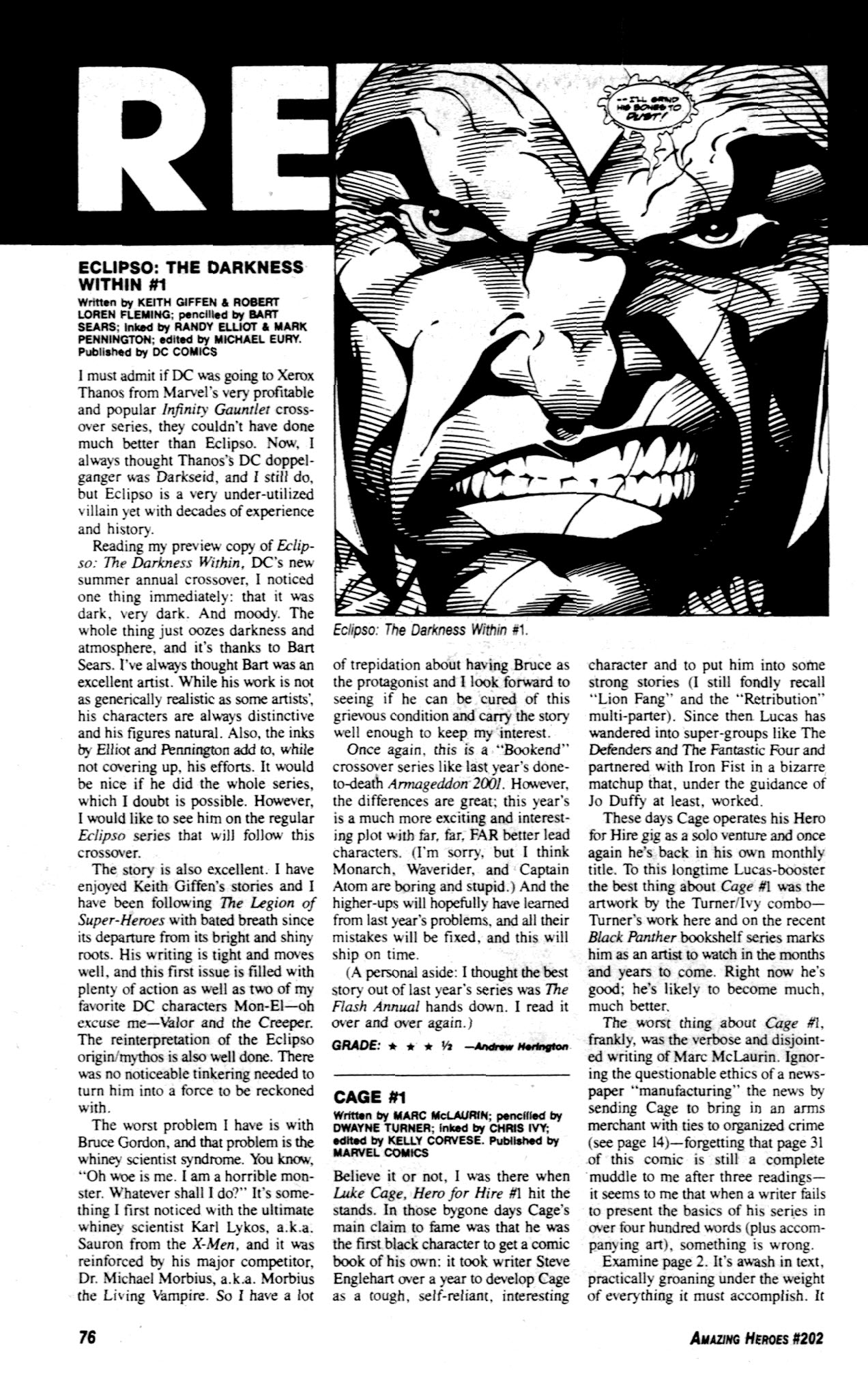 Read online Amazing Heroes comic -  Issue #202 - 74