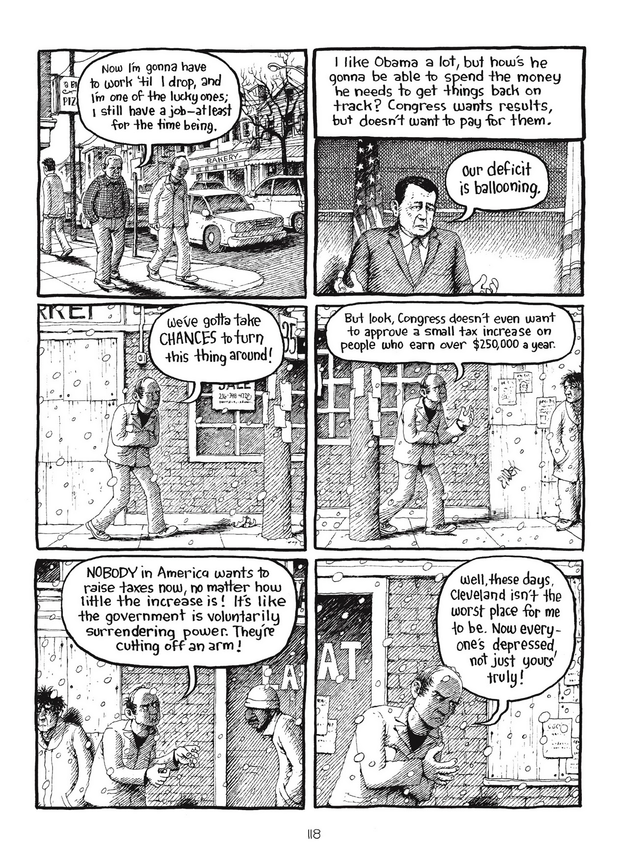 Read online Harvey Pekar's Cleveland comic -  Issue # TPB - 119