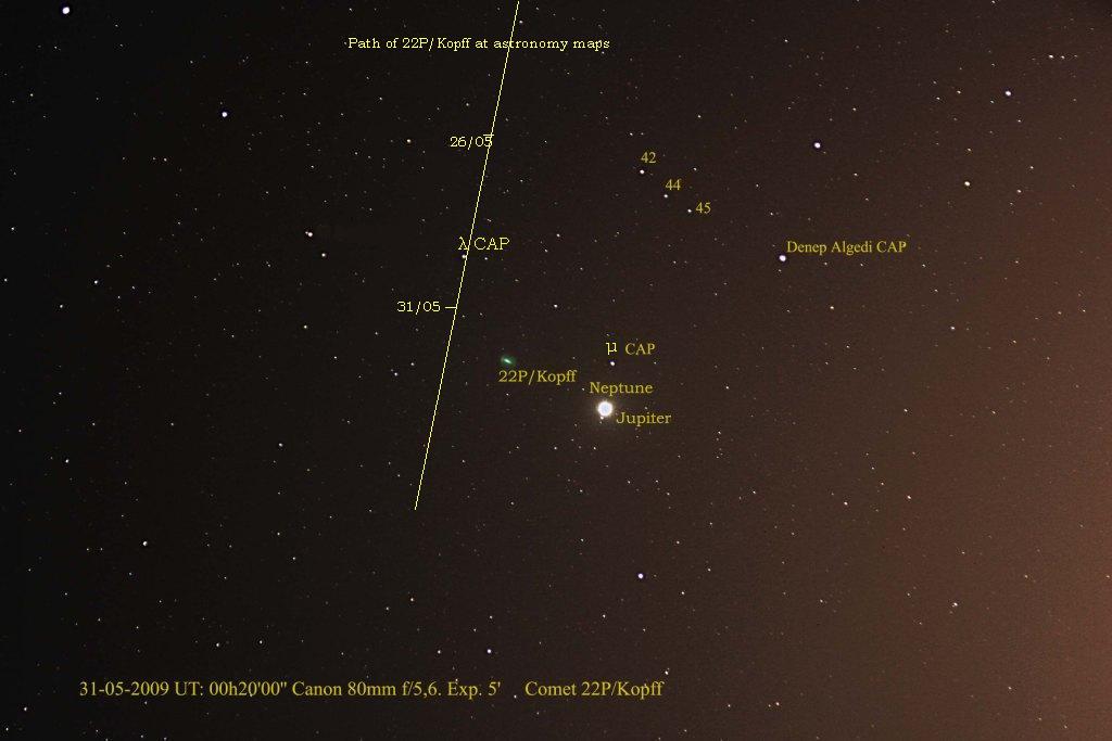 Comet 22P/Kopff