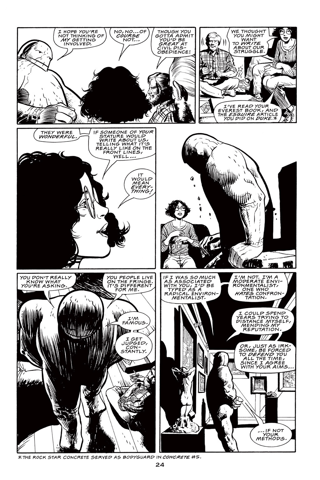 Read online Concrete (2005) comic -  Issue # TPB 5 - 23